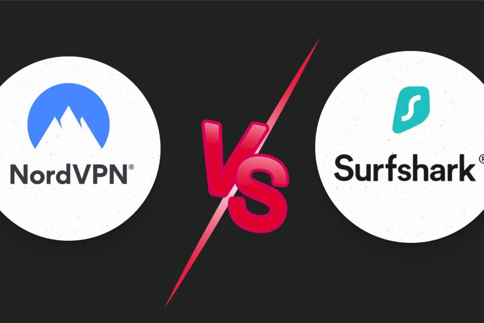NordVPN Surfshark versus συγκριση